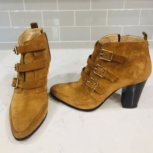 Like new Jimmy Choo Suede Booties (Size 8.5)